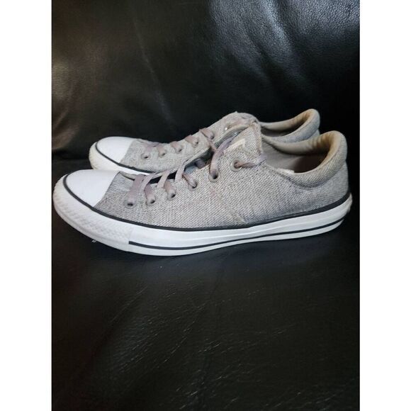 Converse All Star 561763F Madison Ox Gray Low Top Shoes Sneakers woman's size 10 - Picture 3 of 12